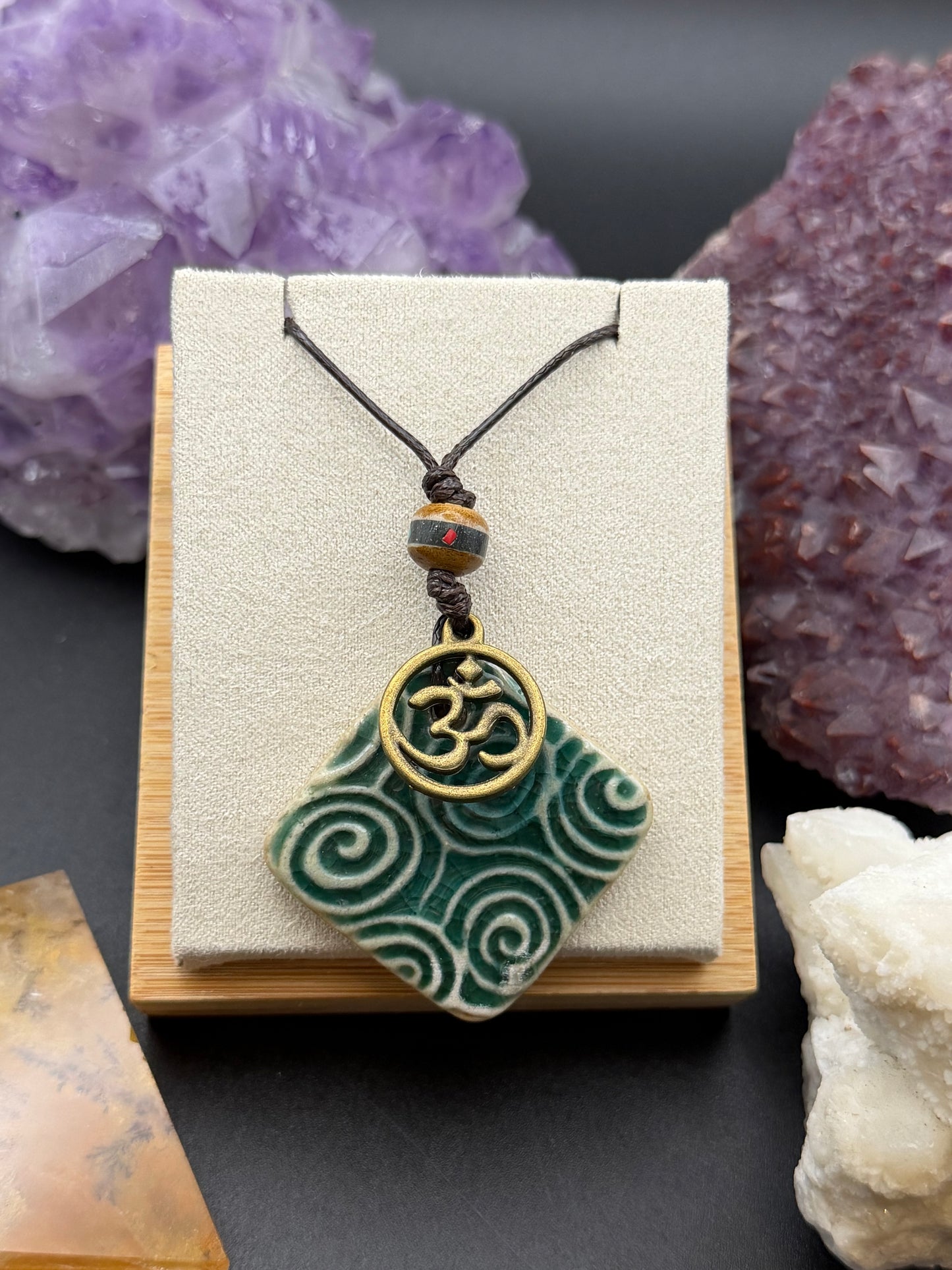 Clay Pottery Necklace