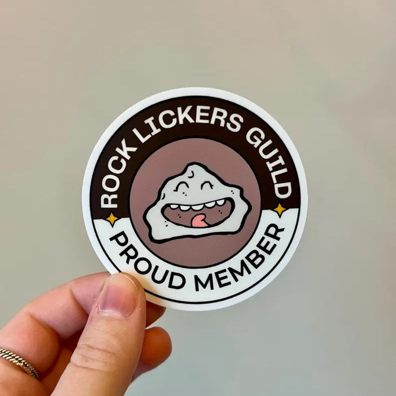 "Rock Lickers Guild" Vinyl Sticker
