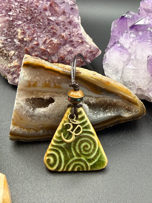 Clay Pottery Necklace