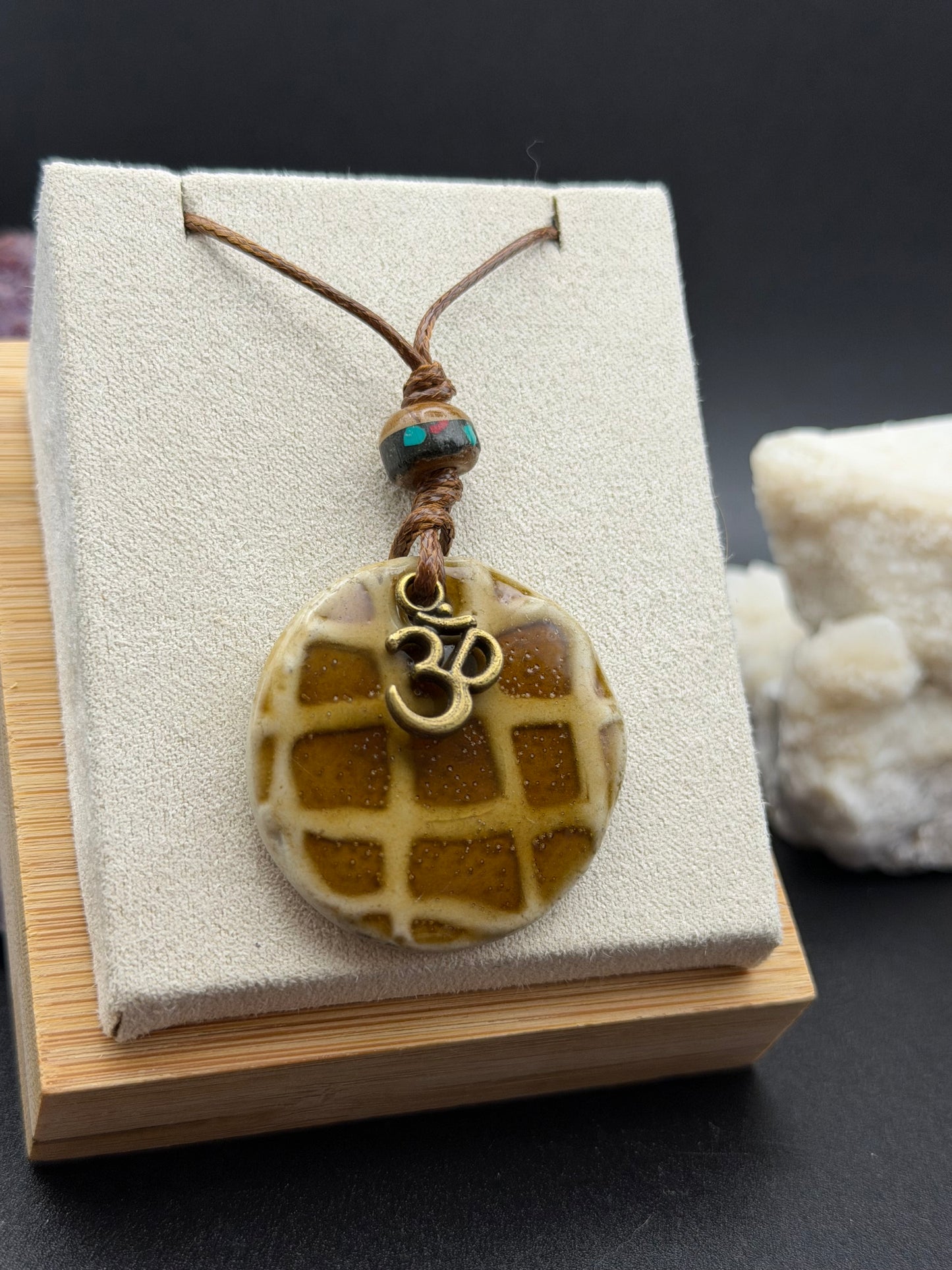 Clay Pottery Necklace