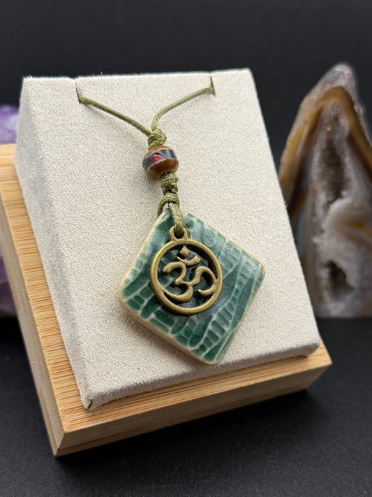 Clay Pottery Necklace
